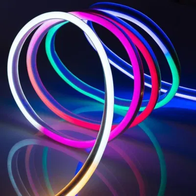 Bandes néon magiques LED RGB 16x16mm, résistantes aux UV H