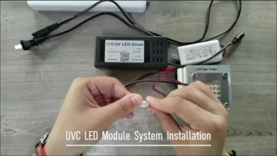 Module lumineux LED UVC haute intensité 100 MW